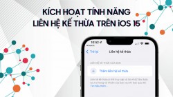 Tính năng Liên hệ kế thừa trên iOS 15.2 mới bạn nên kích hoạt ngay